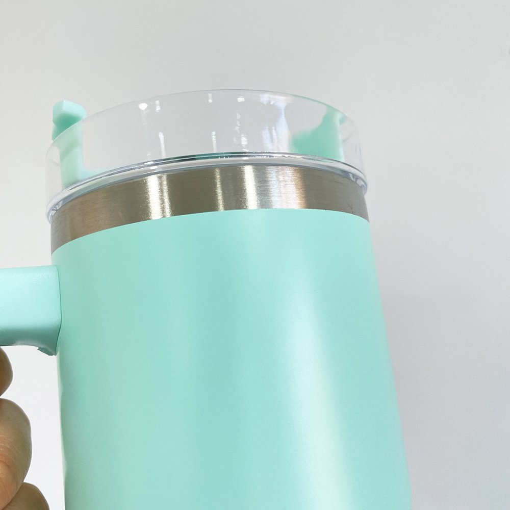 USA warehouse BPA free water bottle stainless steel 20oz kids adventure mugs with handle for Sublimation Transfer