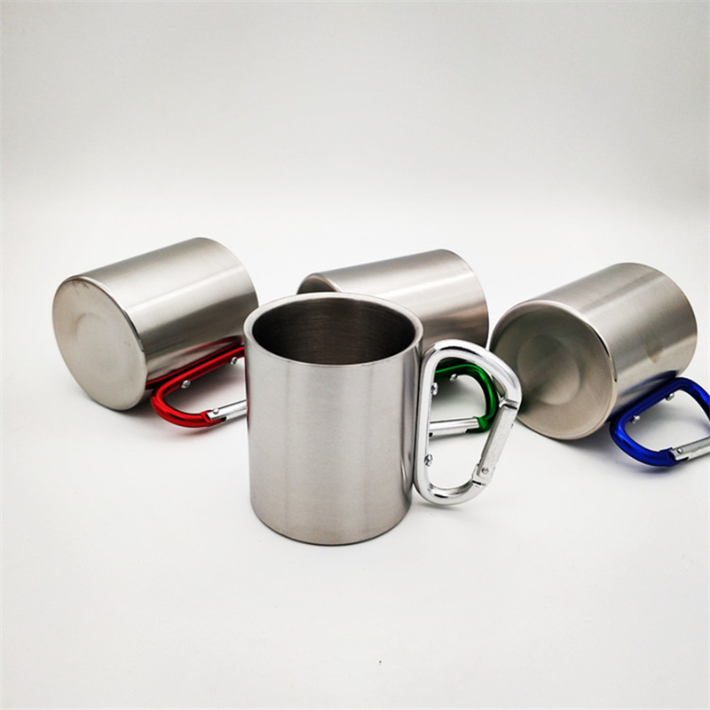 wholesale camping Beer Tumbler coffee tea Cup sublimation blank stainless steel insulated mug water with custom logo