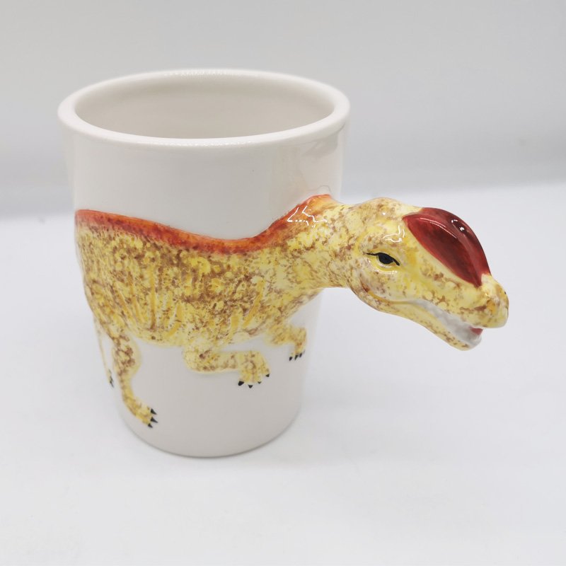 Factory NOVELTY diy ceramic Custom Cup 3D Animal Cup Coffee mugs