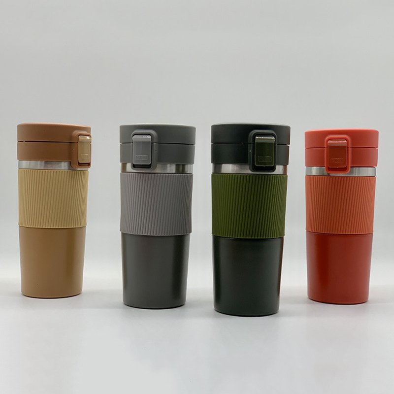 NorthForest Water Bottle Stainless Steel Tumbler Vacuum Cup Flip Lid With Tea Filter Travel Mug Coffee Thermos