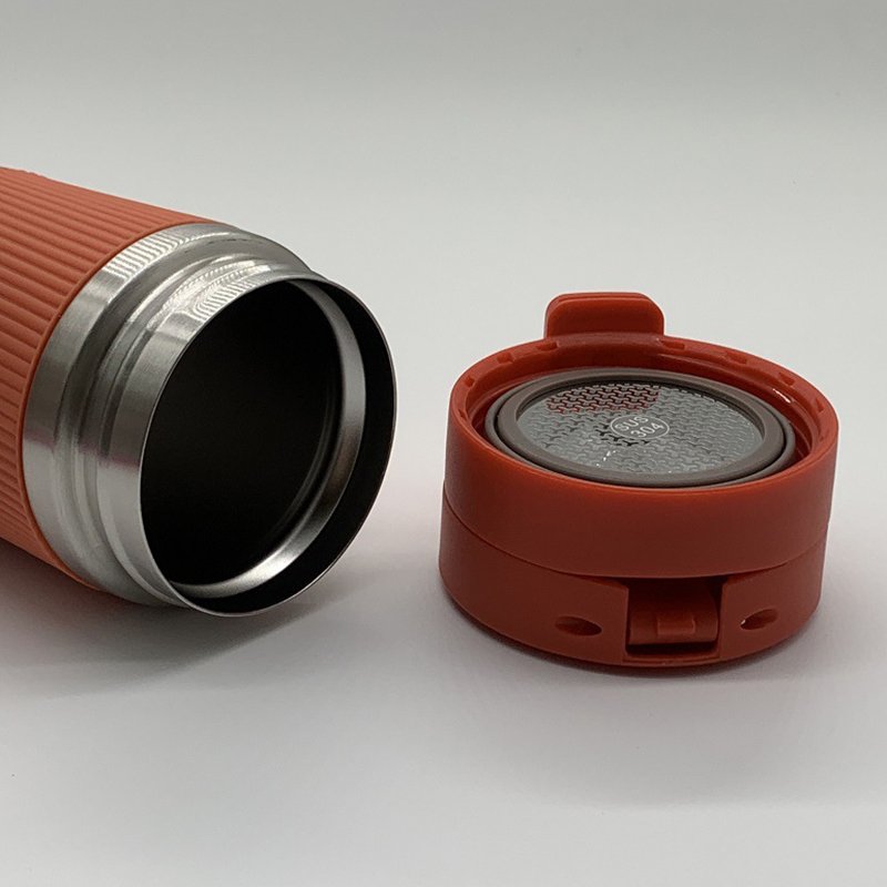 NorthForest Water Bottle Stainless Steel Tumbler Vacuum Cup Flip Lid With Tea Filter Travel Mug Coffee Thermos