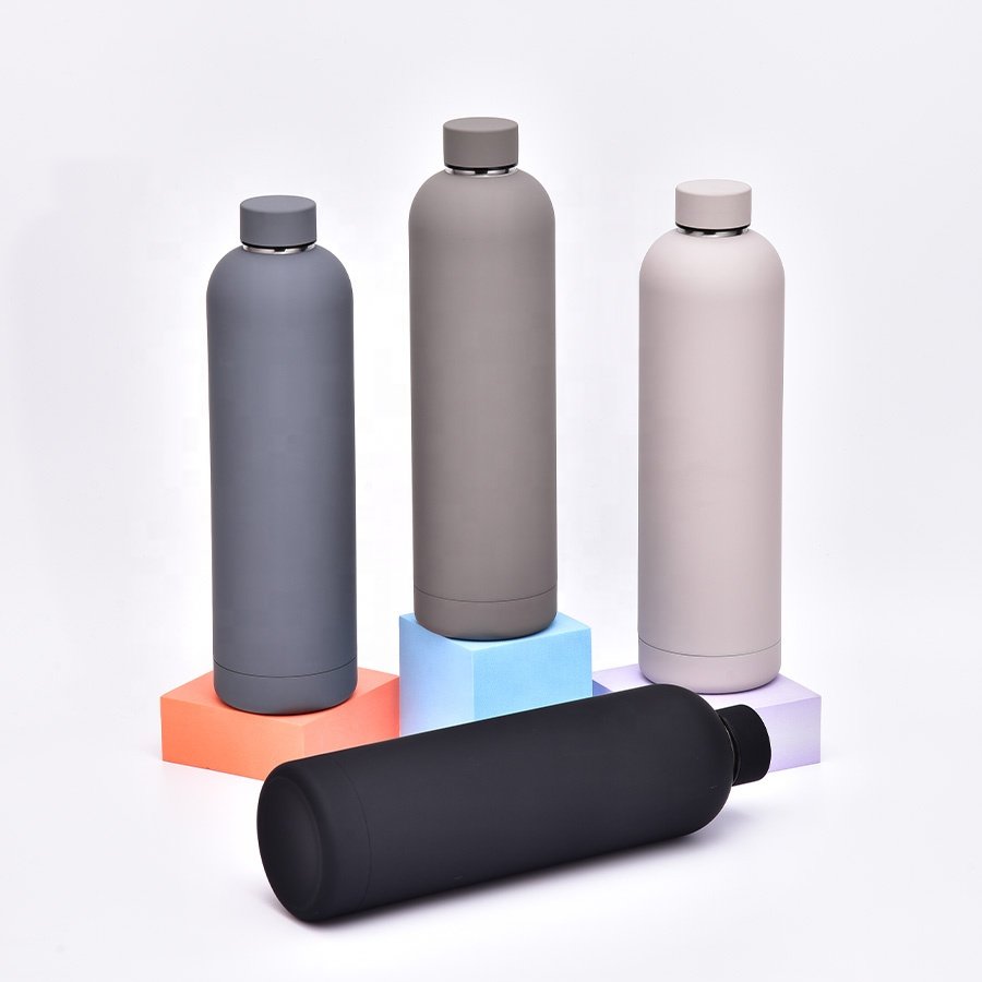 Customized Stainless Steel Vacuum Flask Water Bottle Insulated gym Sports drinkware Bottle With Lids