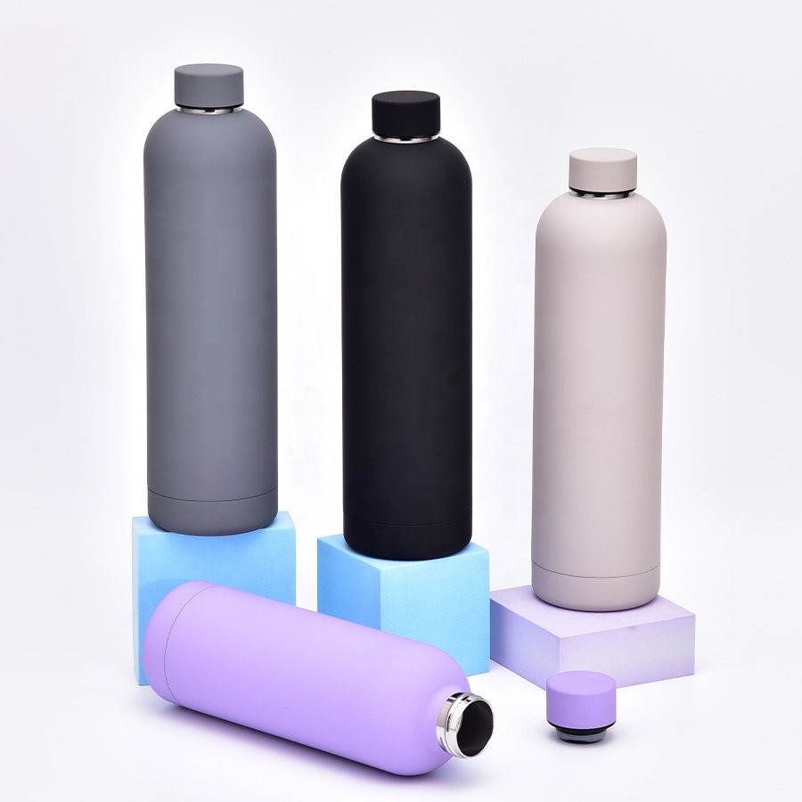Customized Stainless Steel Vacuum Flask Water Bottle Insulated gym Sports drinkware Bottle With Lids