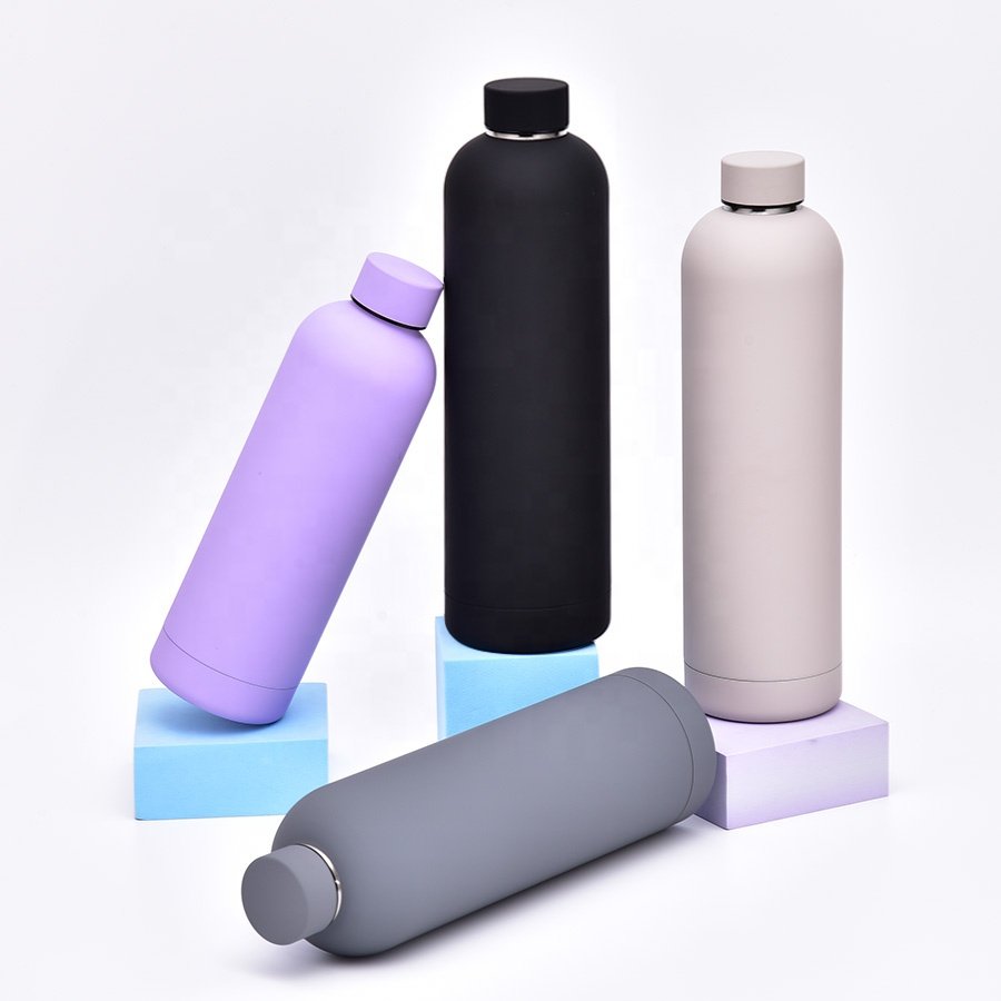 Customized Stainless Steel Vacuum Flask Water Bottle Insulated gym Sports drinkware Bottle With Lids