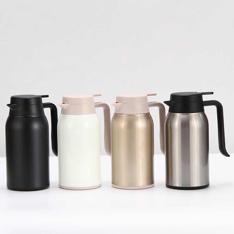 Thermal Coffee Carafe, Stainless Steel Thermal Insulated, Double Walled Insulated Vacuum Flask, Vacuum Jug 12 Hour hot