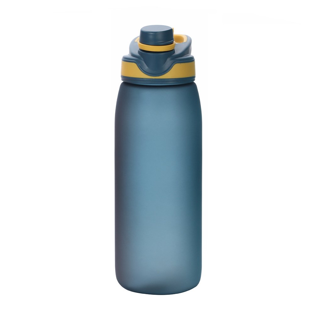 Wholesale support custom eco-friendly tritan material bpa free sports plastic drinking with flip top lid water bottle