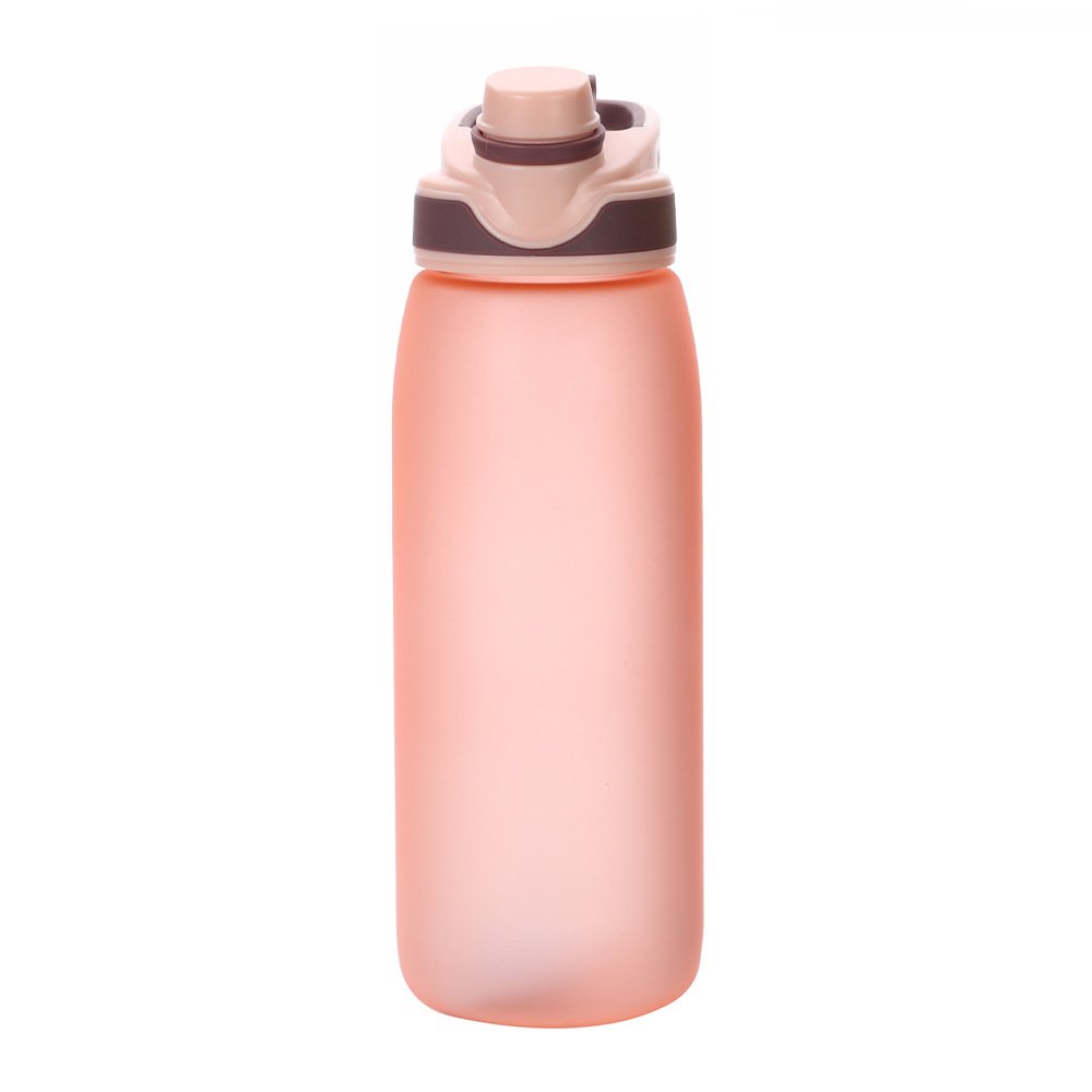 Wholesale support custom eco-friendly tritan material bpa free sports plastic drinking with flip top lid water bottle