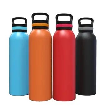 Custom 630ml Double Wall Insulated Vacuum Stainless Steel Sport Water Bottle