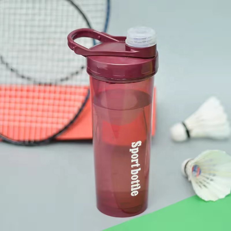 Wholesale Custom Logo GYM Sport plastic protein shaker bottle food grade outdoor drink water bottle