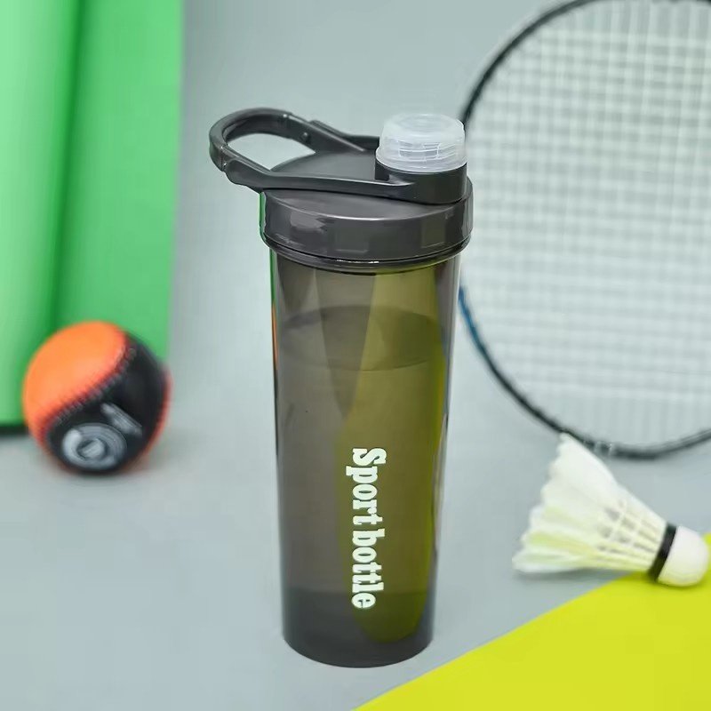 Wholesale Custom Logo GYM Sport plastic protein shaker bottle food grade outdoor drink water bottle