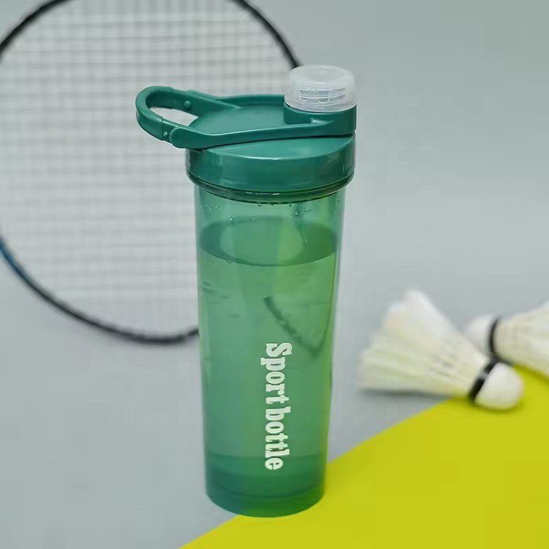 Wholesale Custom Logo GYM Sport plastic protein shaker bottle food grade outdoor drink water bottle