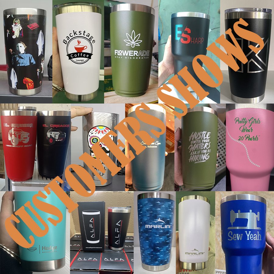 Custom Logo 20oz Multi-colored Metal Hot Cold Drink Tumbler Stainless Steel Vacuum Insulated Tumbler Coffee Travel Mug