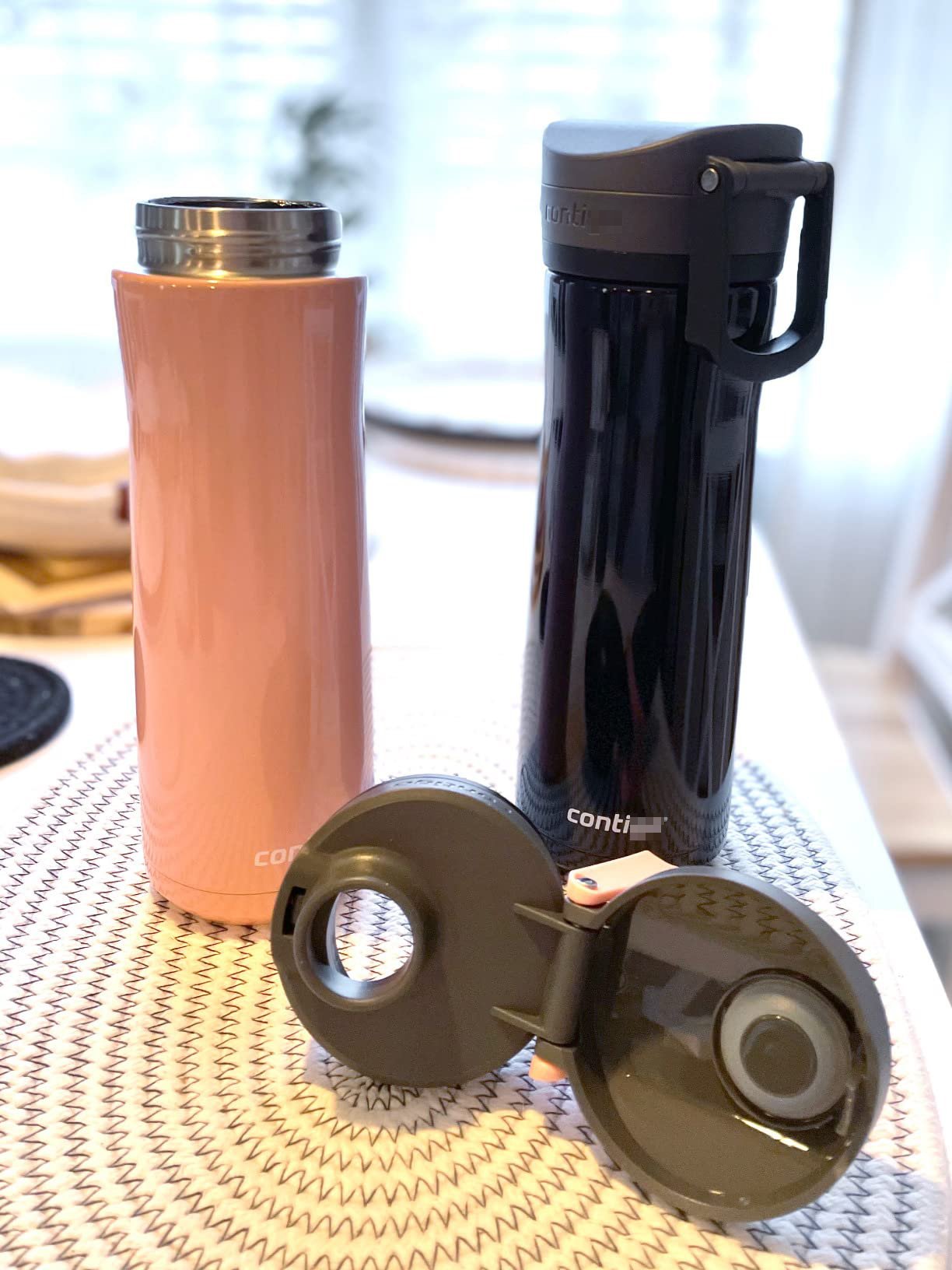 24 oz Chill 2.0 Stainless Steel Vacuum Insulated ContigoCortland Water Bottle with Spill Proof Lid