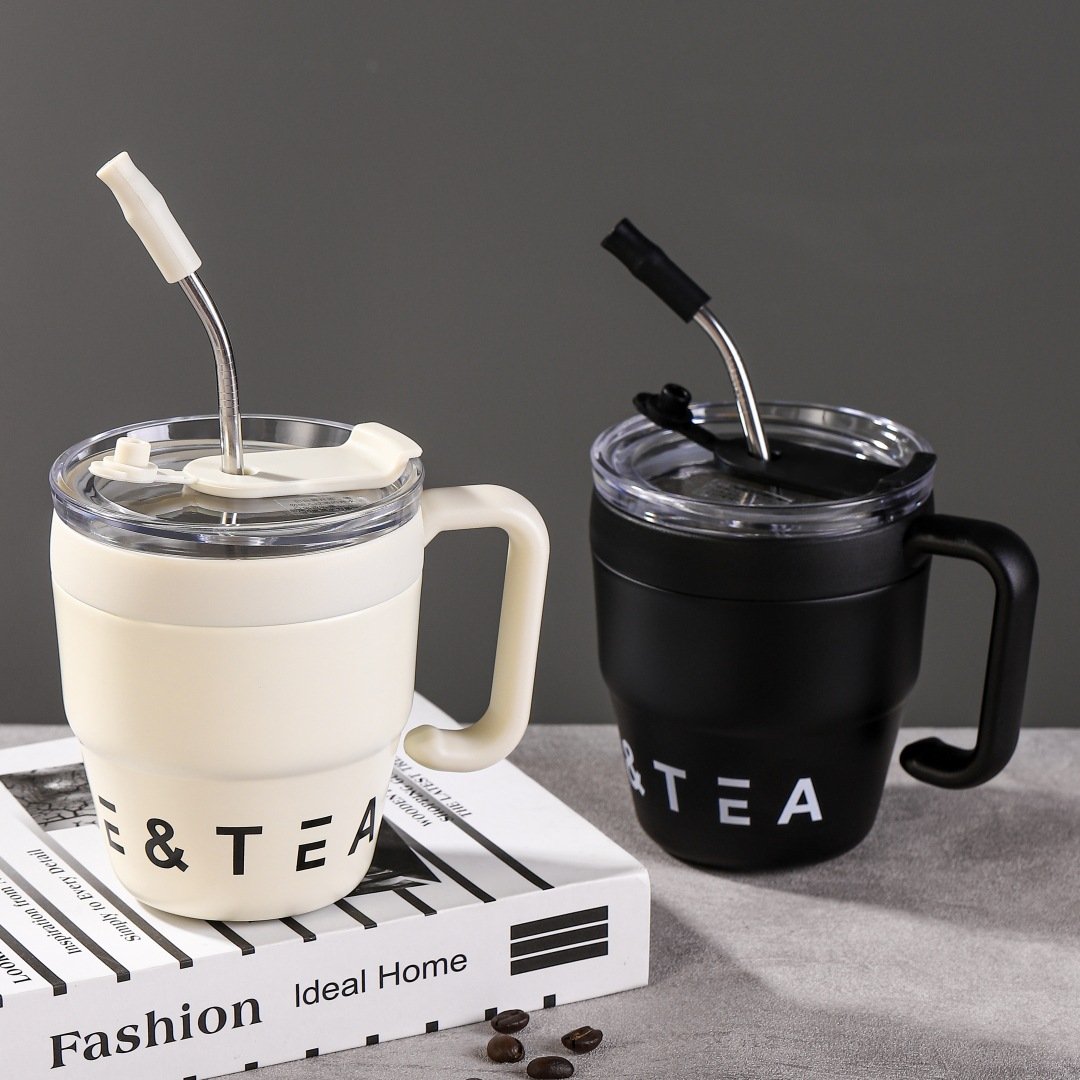 Custom 480Ml Double Wall Coffee Tea Portable Reusable Stainless Steel 480Ml Travel Vacuum Insulated Coffee Mug Cup With Lid