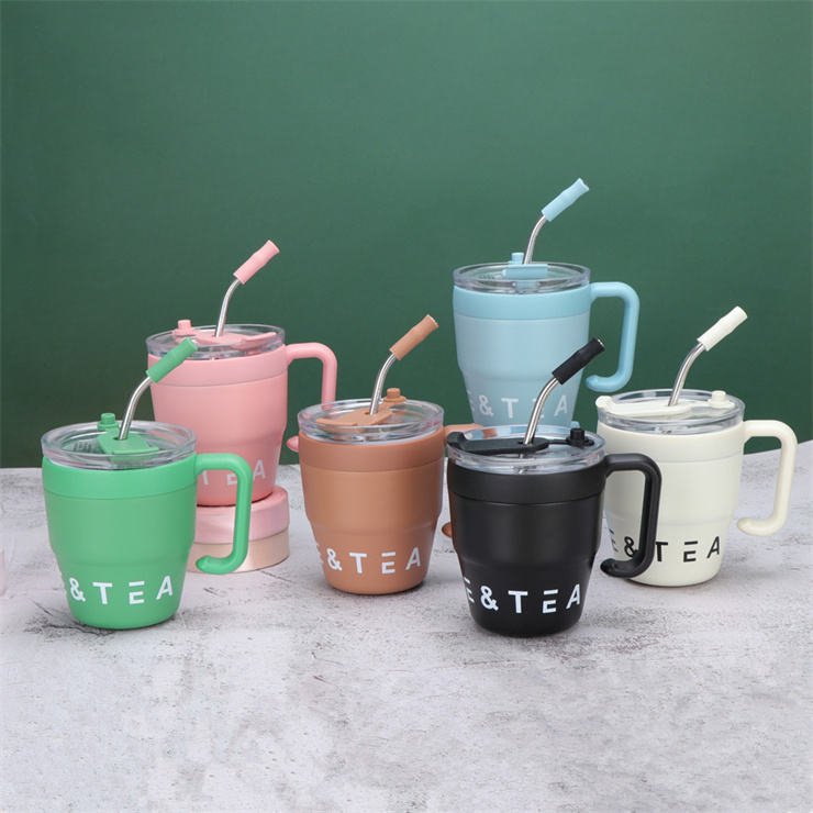 Custom 480Ml Double Wall Coffee Tea Portable Reusable Stainless Steel 480Ml Travel Vacuum Insulated Coffee Mug Cup With Lid