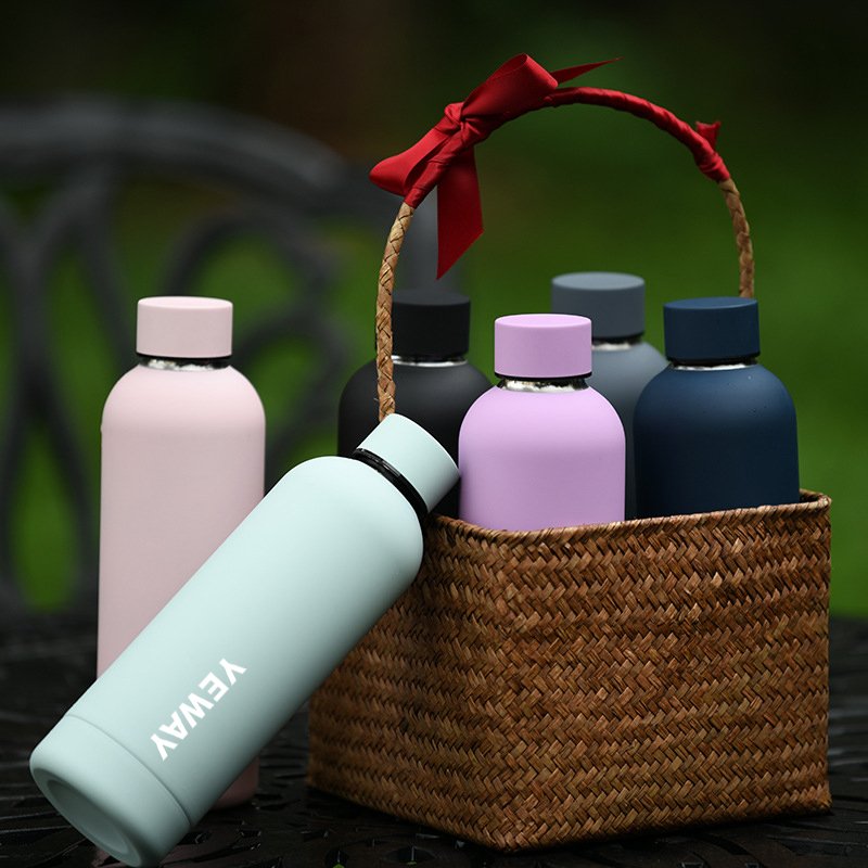 Yeway Free Sample Custom 500ML Thermos Vacuum Flask Double Wall Stainless Steel Water Bottle Vacuum Flasks Stainless Steel Flask