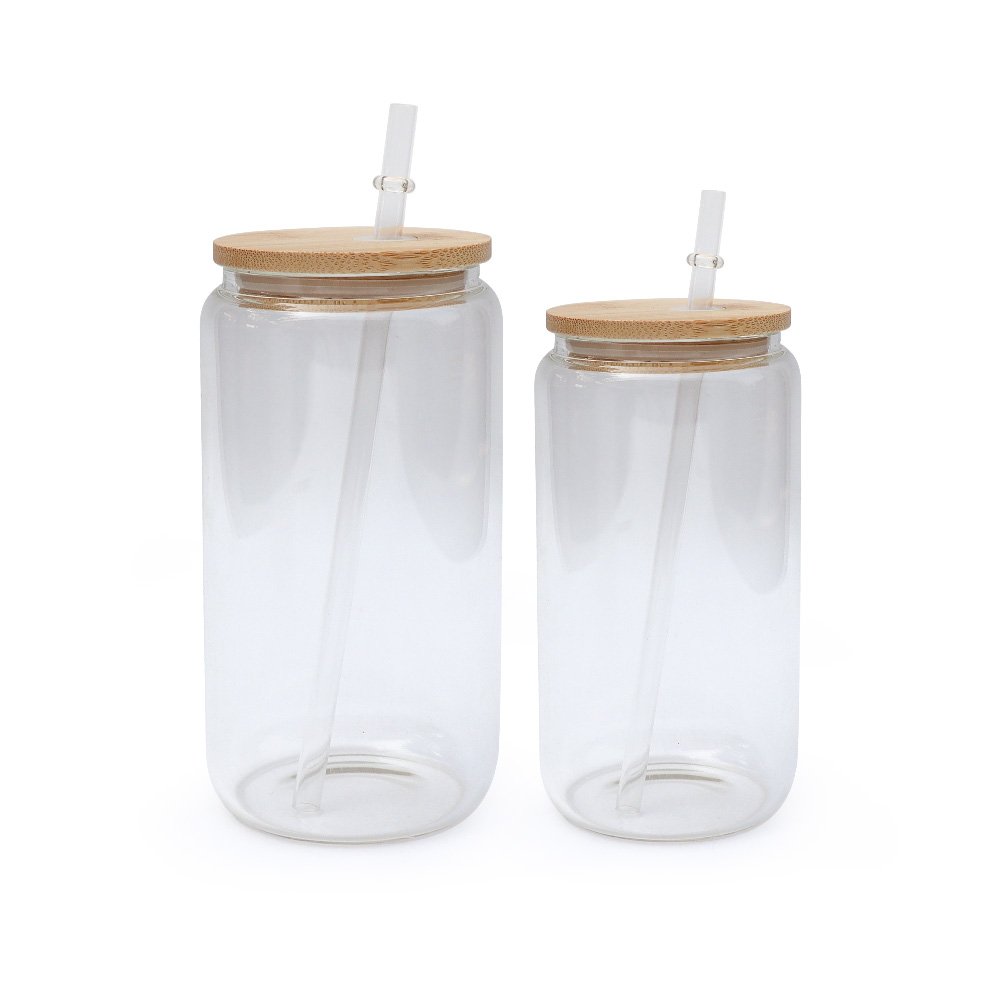 USA warehouse 12 oz 16 oz for juice coffee tea beer wine drinking glass cup sublimation flask water bottles blanks tumblers mug