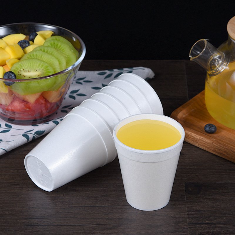 Cup Cold Drink Coffee Foam cups 8oz 12oz 16oz 32oz Gift White OEM Box Bulk Packing Mugs Promotion Color Small Printing Cups