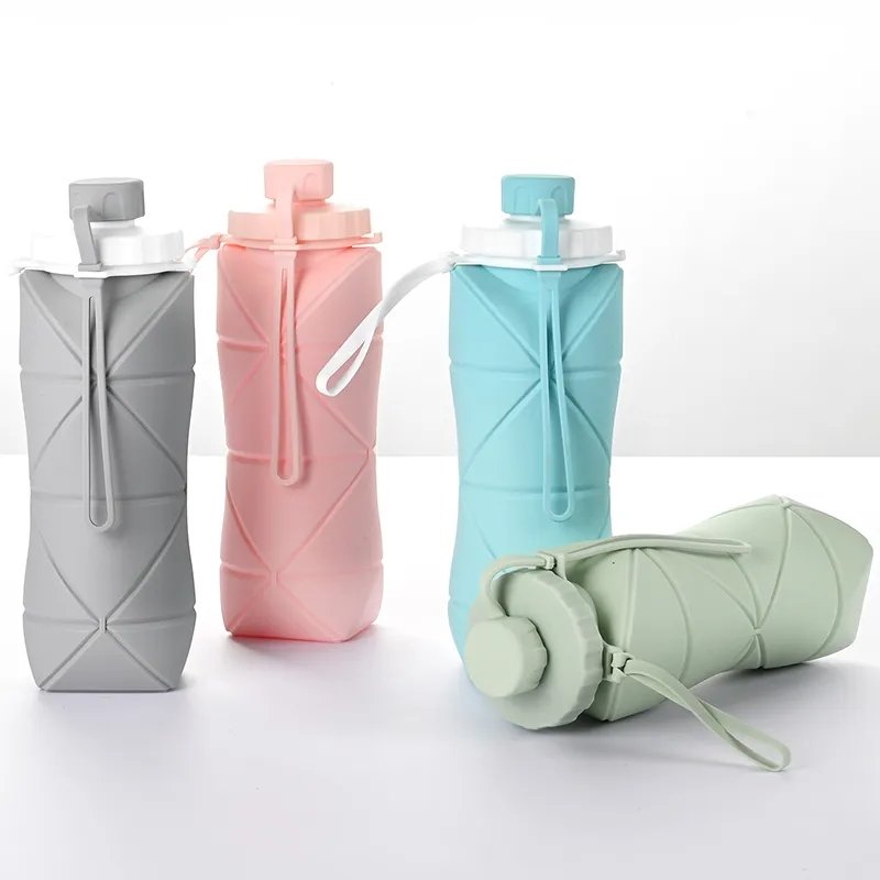 Folding large-capacity Water Bottle Sports Water Bottle Outdoor Travel Portable Water Cup Running Riding Camping Hiking Kettle