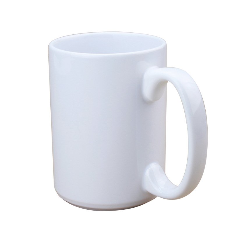 Wholesale Custom 11oz 15 oz personalized for sublimation mug ceramic coffee travel Ceramic Travel Cup Coffee Mugs with Handle