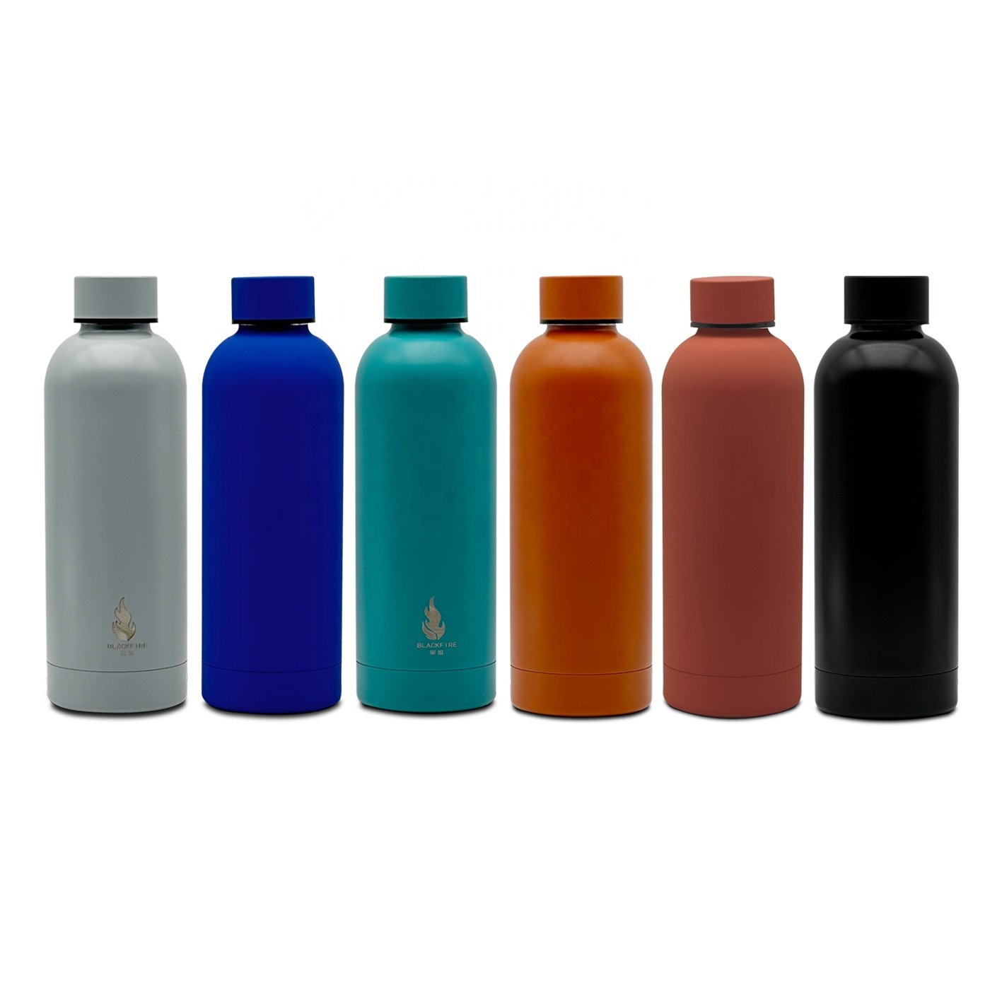 Custom Variety Colors Logo Sports Camping Portable Double Wall Water Thermoses Bottle Thermos Insulated Vacuum Flask