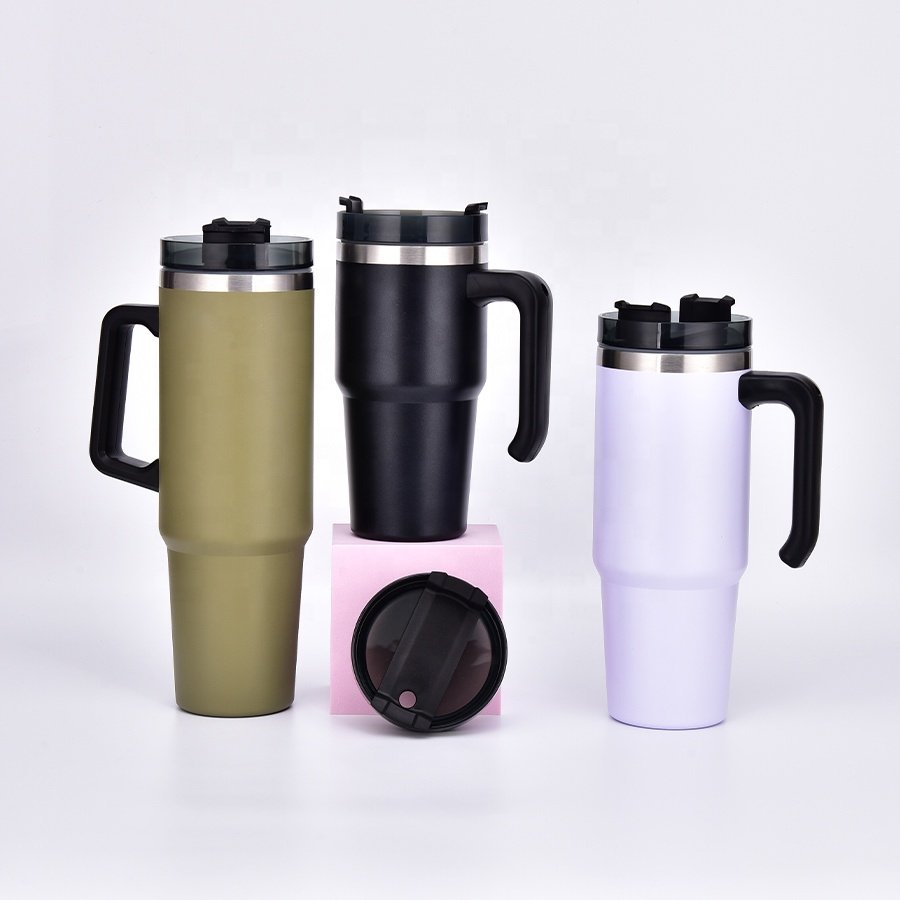 Factory Sell Stainless Steel Travel Tumbler Double Wall Vacuum Insulated Coffee Mugs With Car Cup Holder