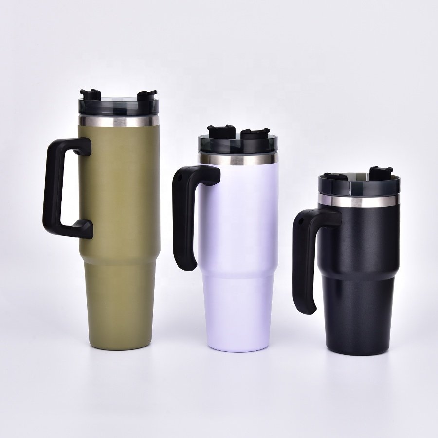 Factory Sell Stainless Steel Travel Tumbler Double Wall Vacuum Insulated Coffee Mugs With Car Cup Holder