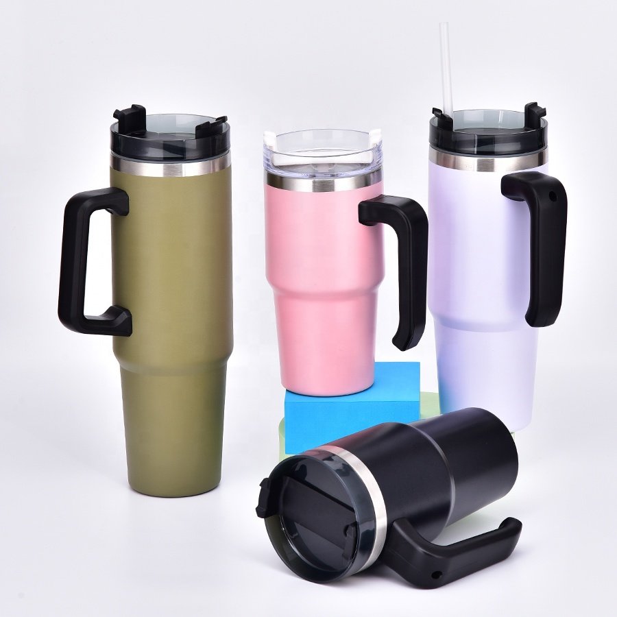 Factory Sell Stainless Steel Travel Tumbler Double Wall Vacuum Insulated Coffee Mugs With Car Cup Holder