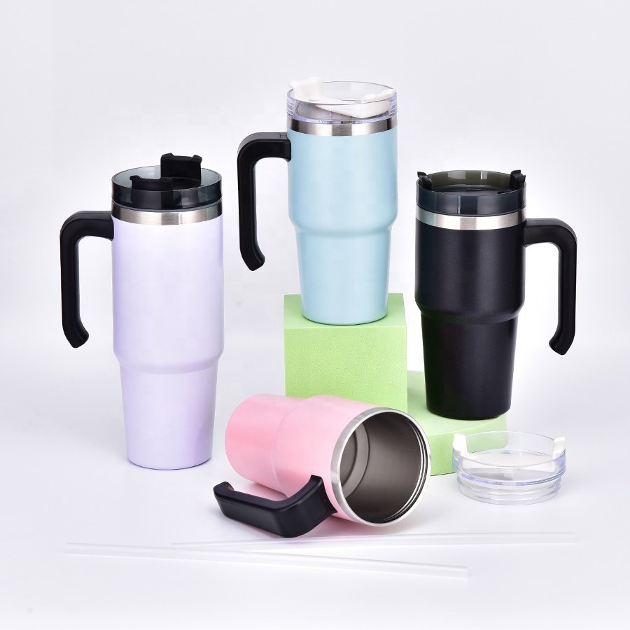 Factory Sell Stainless Steel Travel Tumbler Double Wall Vacuum Insulated Coffee Mugs With Car Cup Holder