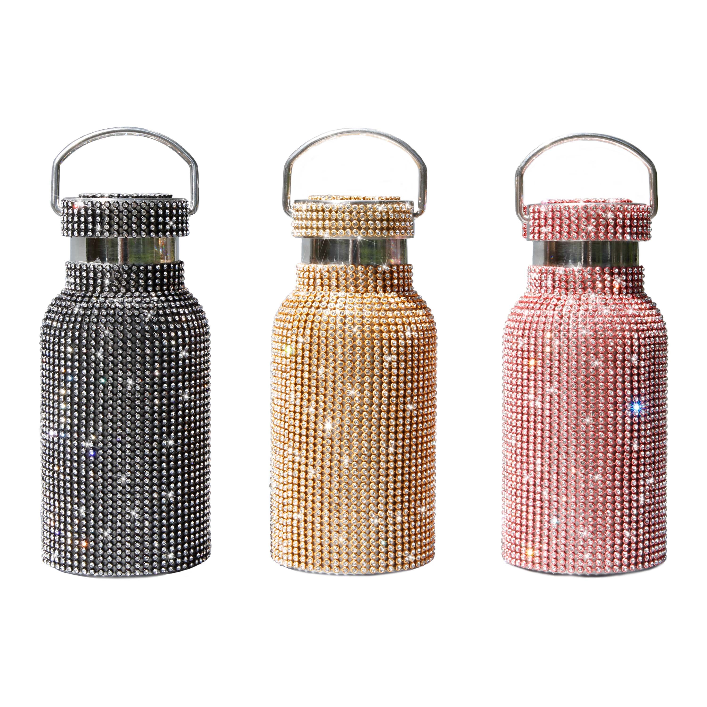 OEM/ODM Customizable Bling Tumbler Rhinestone Personalized Bling Tumbler Diamond Water Bottle Bling Diamond Vacuum Flask