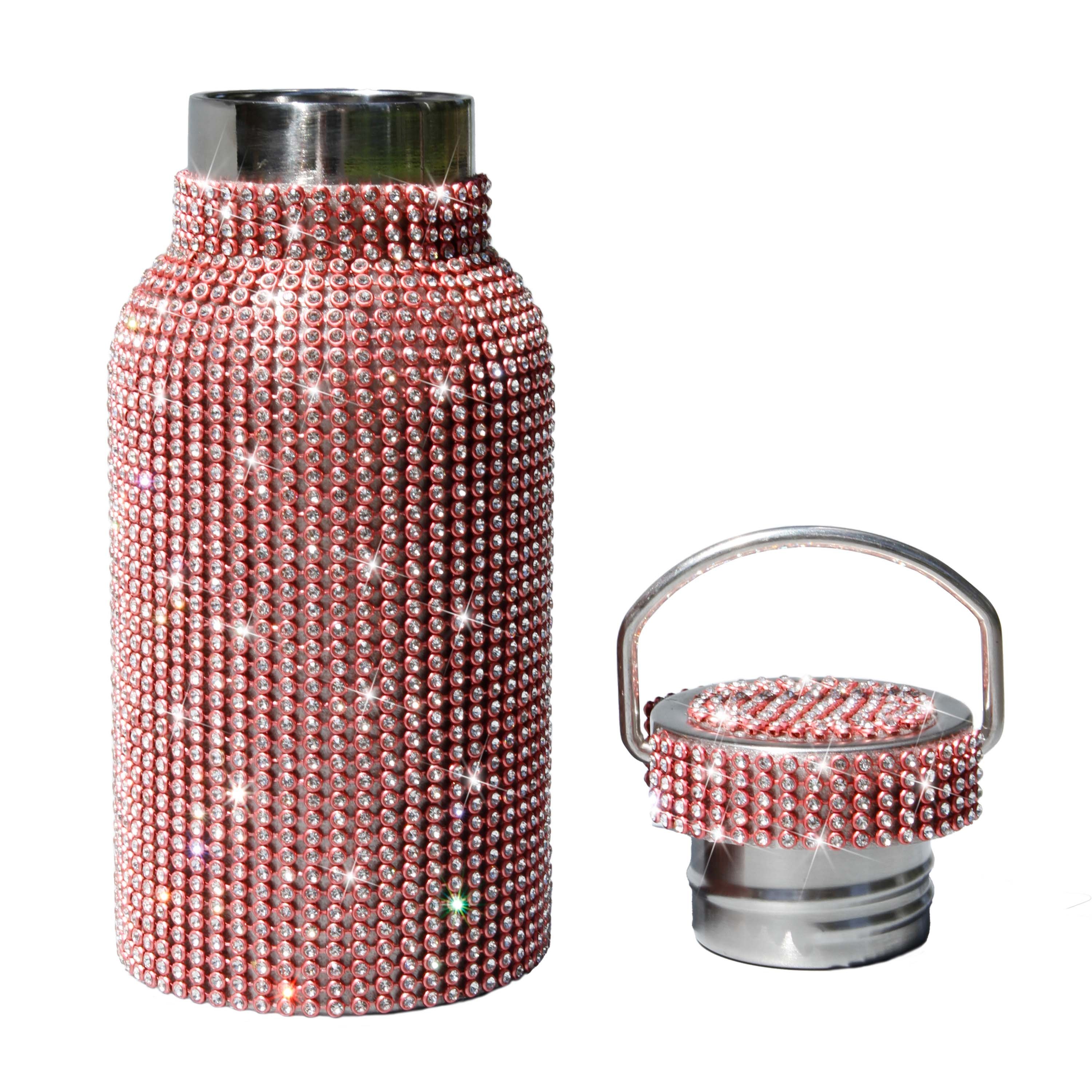 OEM/ODM Customizable Bling Tumbler Rhinestone Personalized Bling Tumbler Diamond Water Bottle Bling Diamond Vacuum Flask