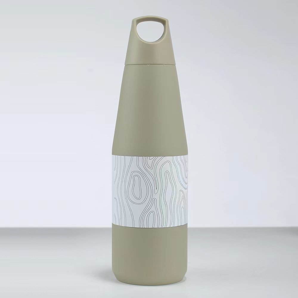 NEW model 900ml double wall stainless steel insulated vacuum flask water bottle with handle