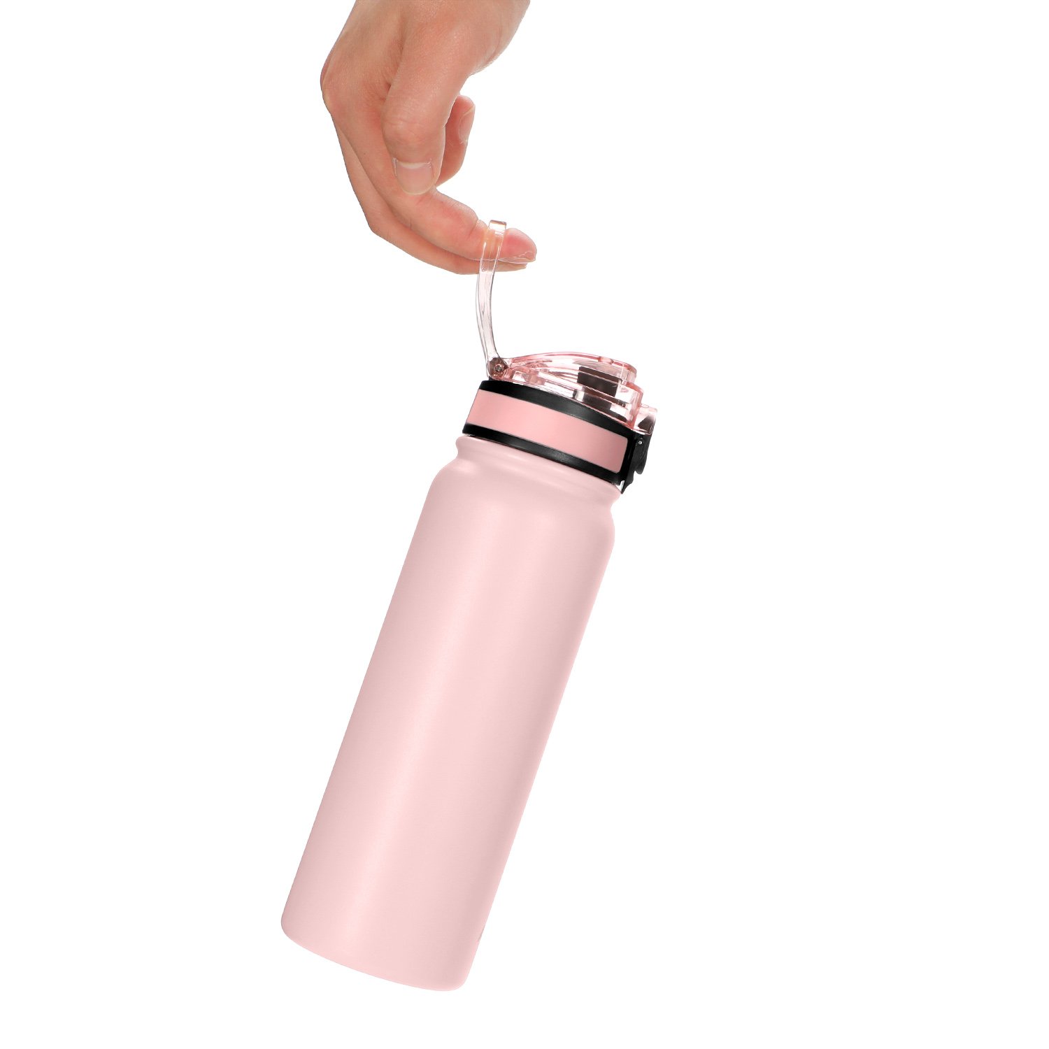 650ml 20oz Stainless Steel Double Wall Water Bottle Thermos Portable Vacuum Flask Sport cup with Custom Logo