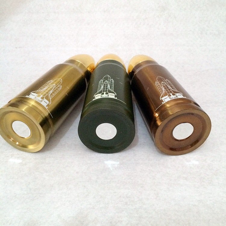 500ml 750ml 1000ml 17oz bullet shaped wholesale price bullet tumbler flask bottle stainless steel army Cartridge