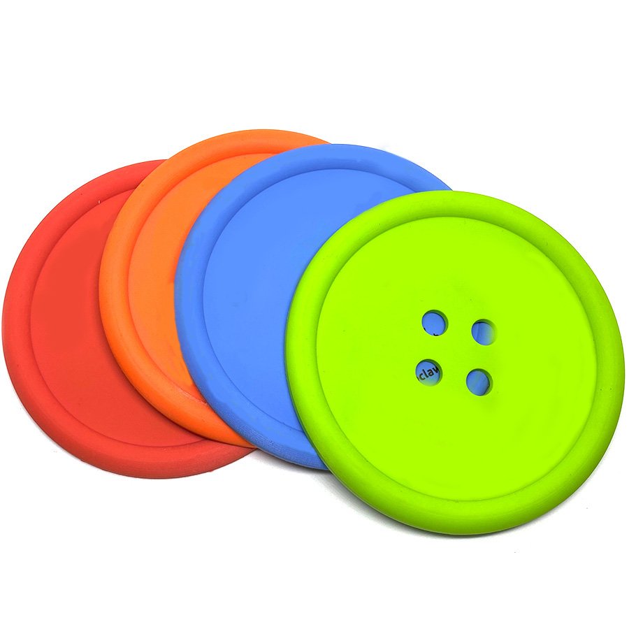 Custom Soft Round Mug Coffee Tea Cup Coaster for Drink Mats Silicone PVC Coasters for Drinks