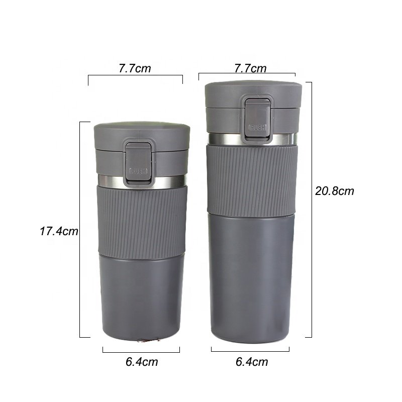 TY 380ml 500ml customized logo 304 Stainless steel vacuum coffee cup portable bullet vacuum insulation thermos flask
