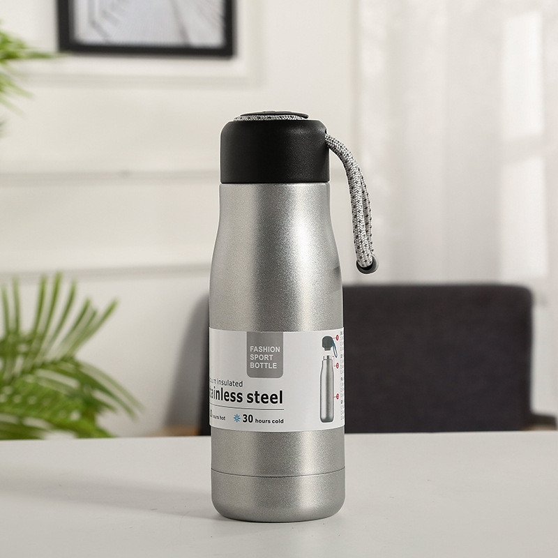 New Design Eco-friendly Flask Double Wall Vacuum Insulated Stainless Steel Portable sports water bottle