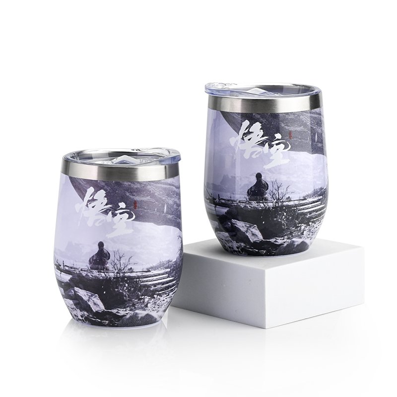Custom Logo Double Wall Thermal Travel Cup Vacuum Flask 1L Stainless Steel 3 in 1 Water Bottle