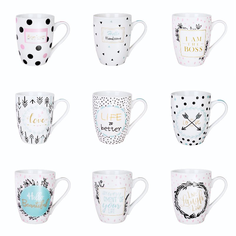custom coffee beer mugs with handle ceramic mug wholesale