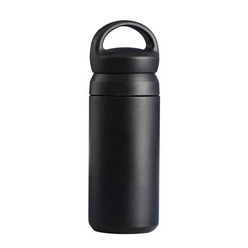 15oz Japanese style double wall stainless steel tumbler kinto travel coffee mug with handle lid