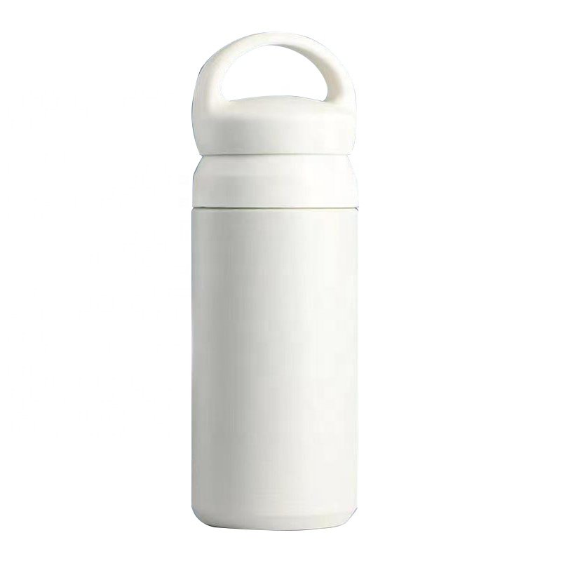 15oz Japanese style double wall stainless steel tumbler kinto travel coffee mug with handle lid