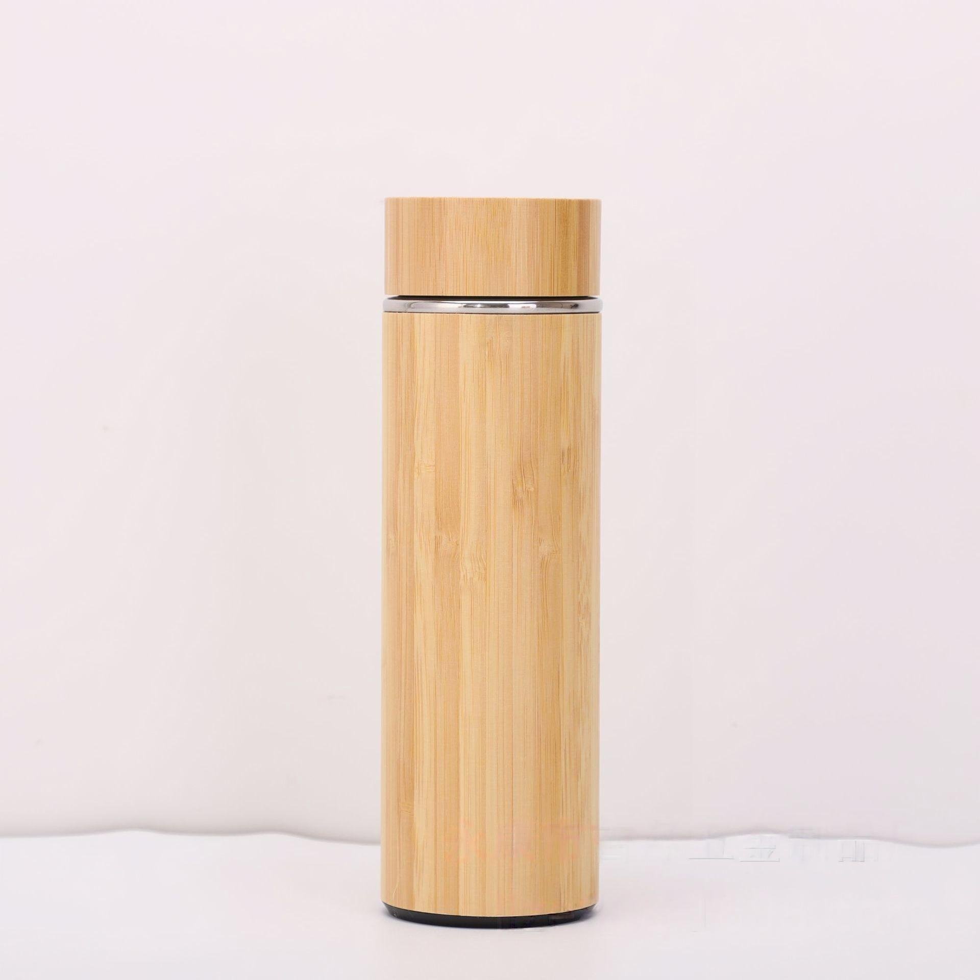 2024 Best Seller Portable Tea Cup Creative Wholesale Custom Bamboo Vacuum Flasks Thermoses For Giveaway