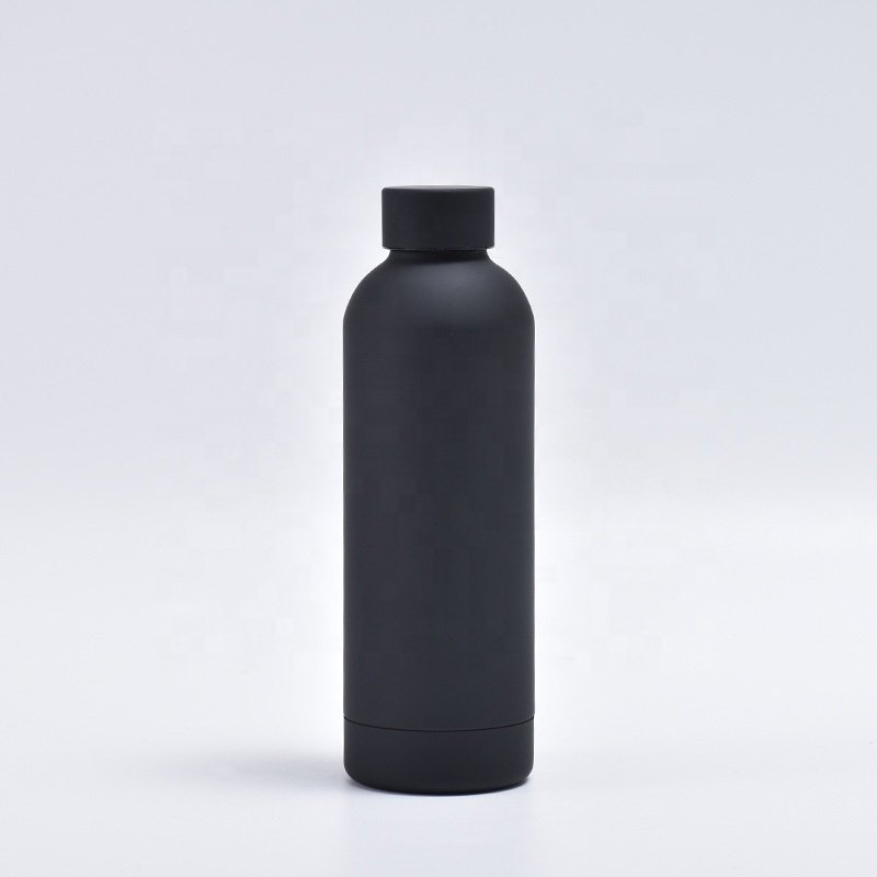 500ml Double-Wall Stainless Steel Vacuum Flask with Small Mouth Rubber Painting for Business or Gift for Christmas Graduation