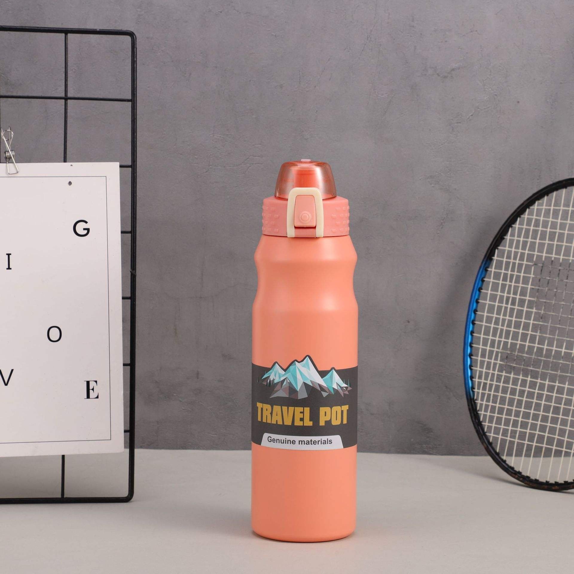 Outdoor sports custom 20oz double wall thermos vacuum flasks stainless steel insulated drinking water bottle