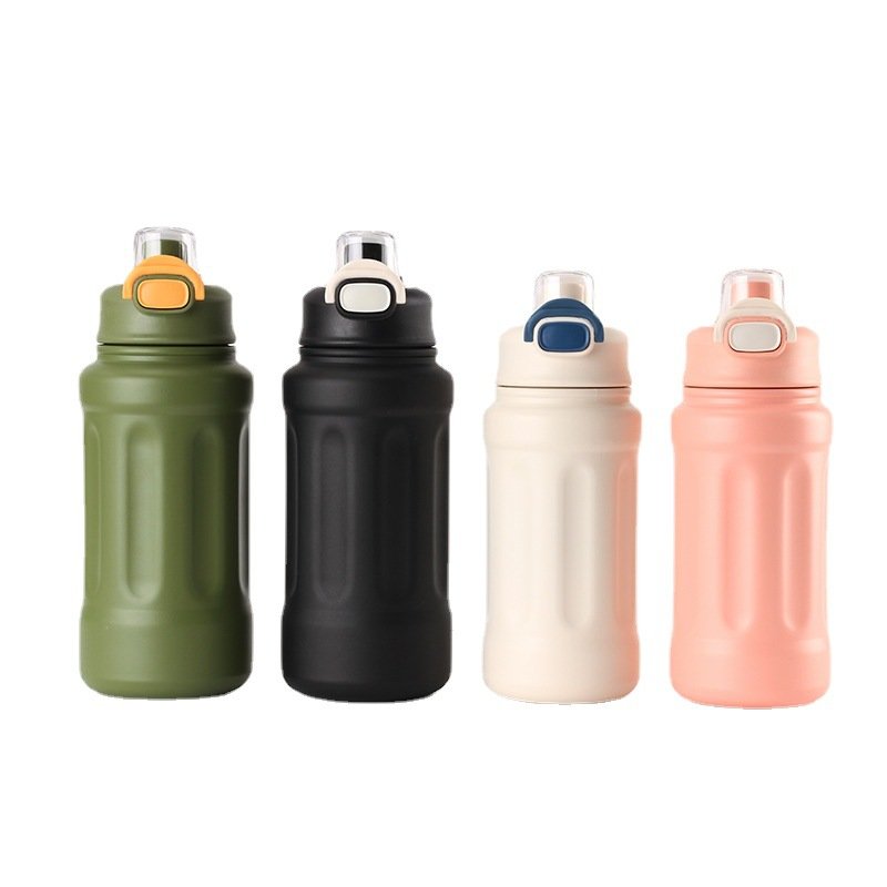 Free Sample 316 Stainless Steel Thermal Water Bottle Custom 24oz Double Wall Vacuum Insulated Aqua Flask Tumbler With Flip Lid