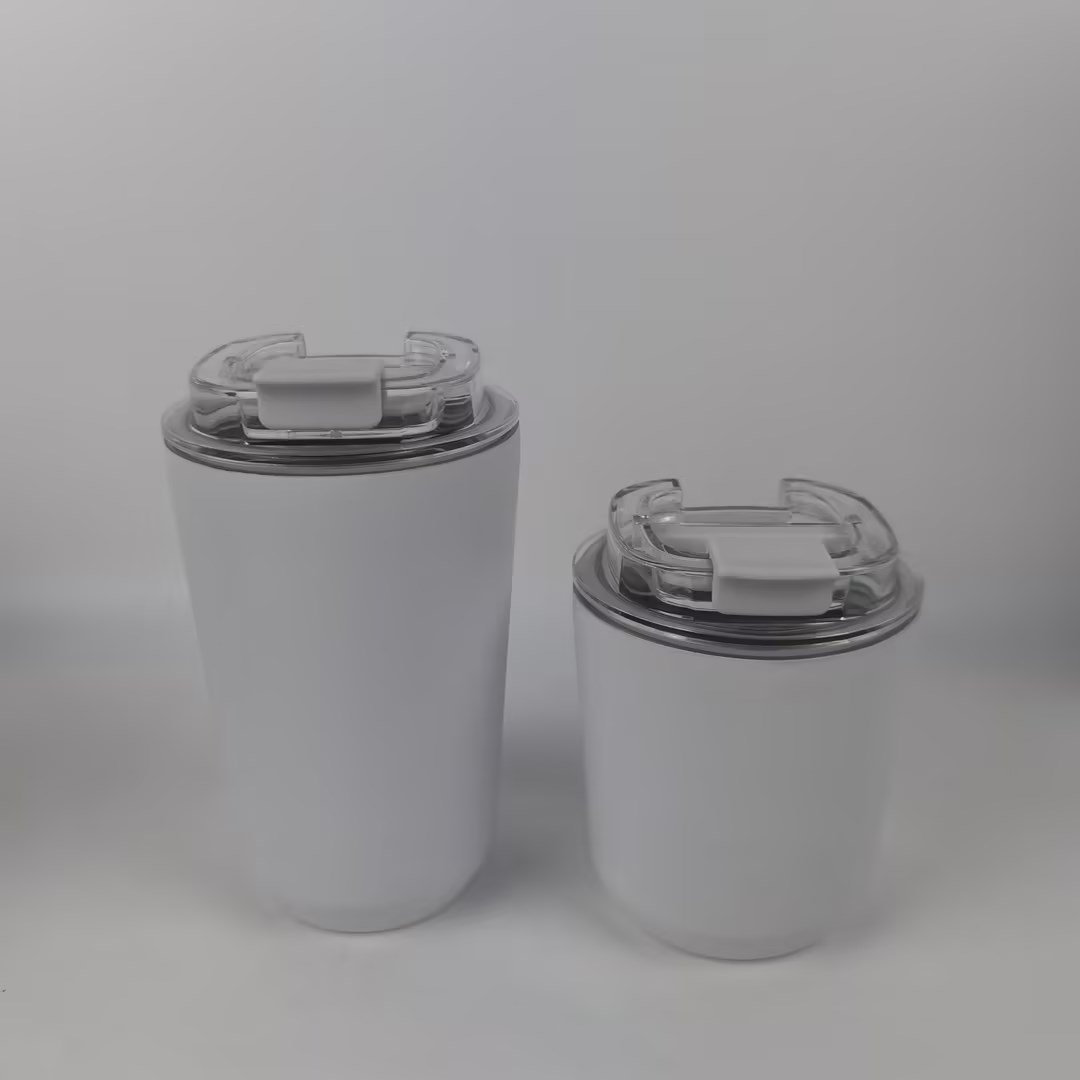 New Arrival hot sale selling 250ml/360ml Painted PC cover insulation Coffee cup for home kitchen travel mug