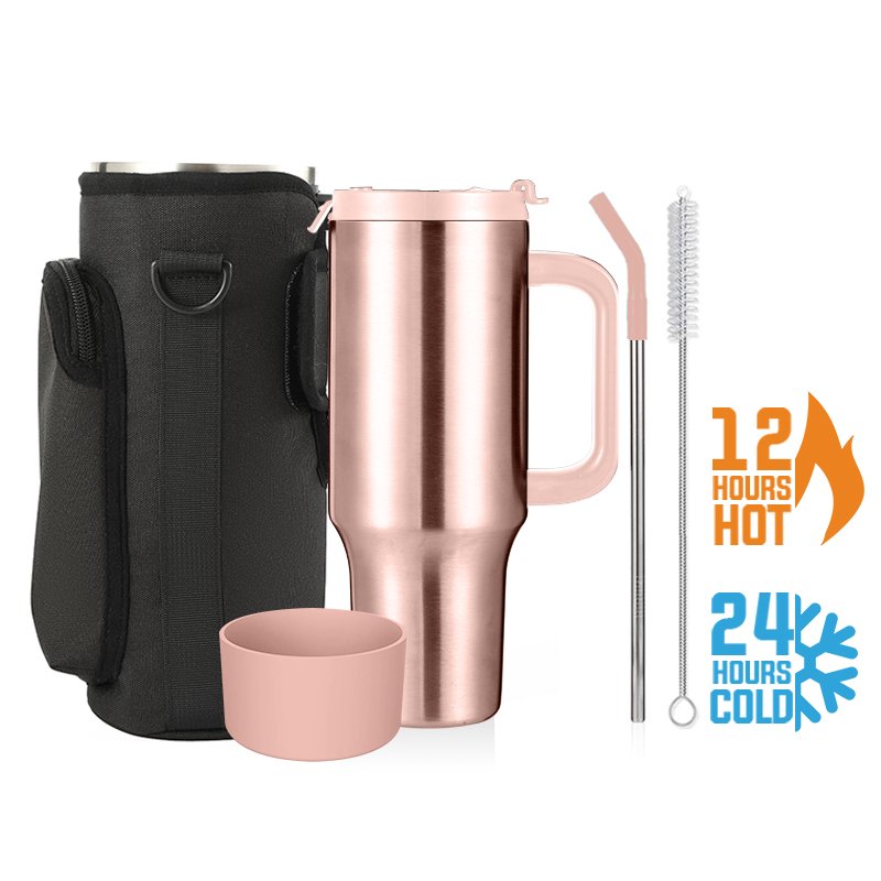 New Style Tumbler Double Walls Flask 304 Stainless Steel Insulated Vacuum Flask Customized Logo With Lids