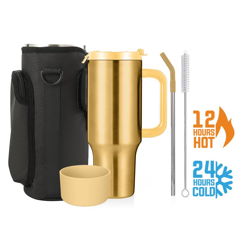 New Style Tumbler Double Walls Flask 304 Stainless Steel Insulated Vacuum Flask Customized Logo With Lids