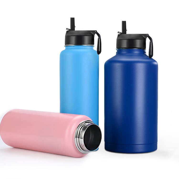 32oz Stainless Steel Insulated Double-Wall Vacuum Sports Flask Custom Logo Lid and Cap Adult Drinkware Wholesale