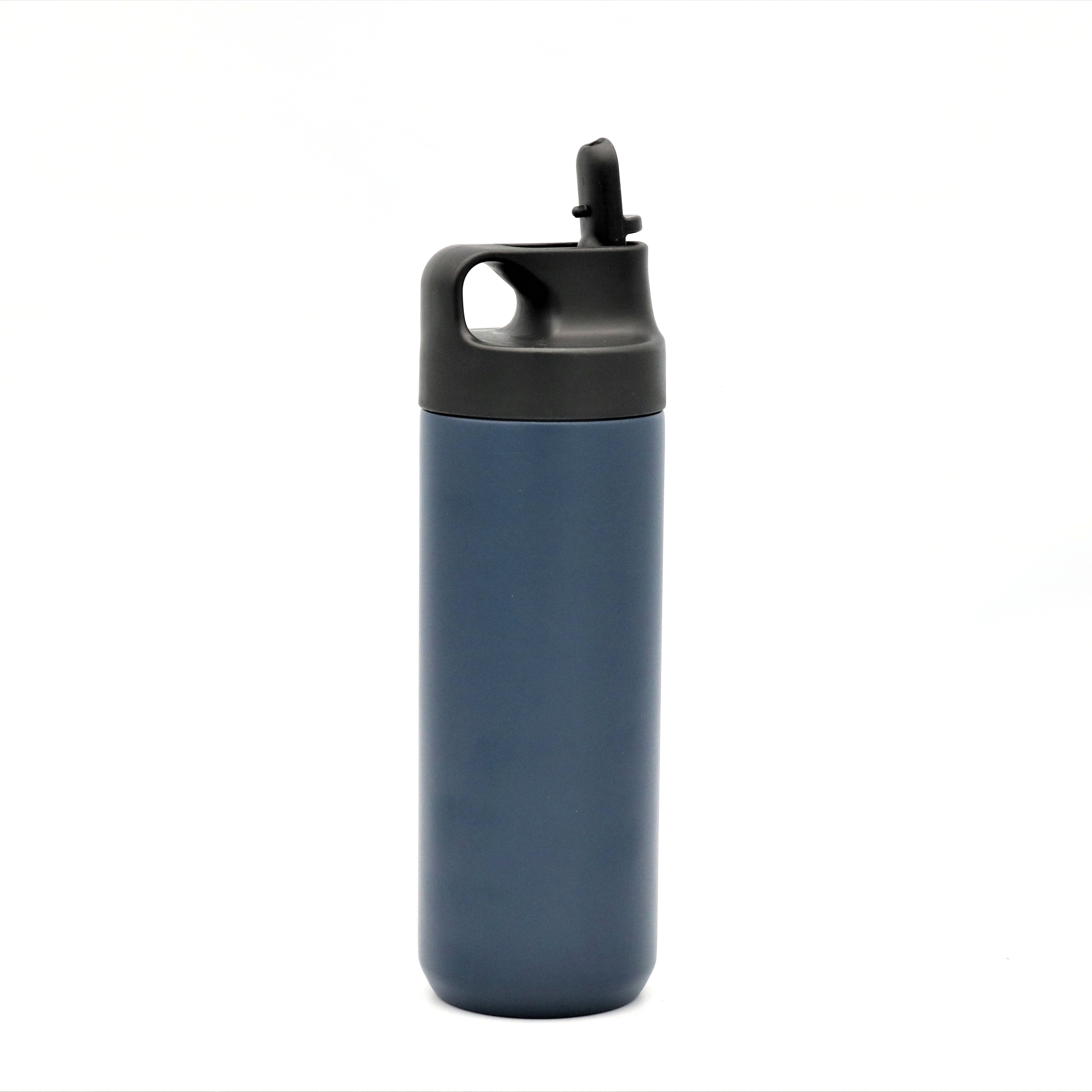 550ml Custom Colors Double Wall Vacuum Flask Wholesale Stainless Steel Water Bottle Insulated Travel Cup with Handle